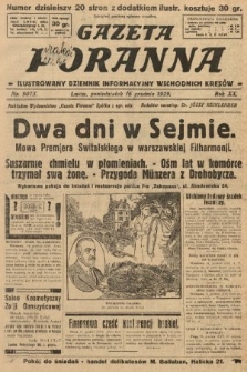 Gazeta Poranna : ilustrowany dziennik informacyjny wschodnich kresów. 1929, nr 9073