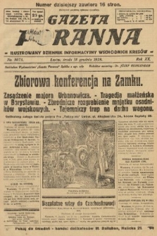 Gazeta Poranna : ilustrowany dziennik informacyjny wschodnich kresów. 1929, nr 9075