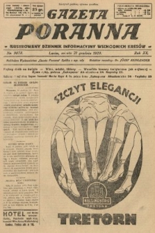 Gazeta Poranna : ilustrowany dziennik informacyjny wschodnich kresów. 1929, nr 9078