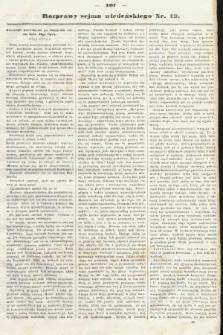 Rozprawy Sejmu Wiedeńskiego. 1848, nr 19