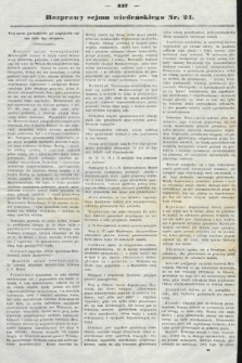 Rozprawy Sejmu Wiedeńskiego. 1848, nr 24