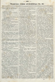 Rozprawy Sejmu Wiedeńskiego. 1848, nr 35