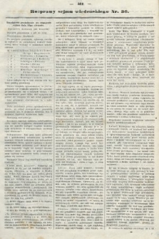 Rozprawy Sejmu Wiedeńskiego. 1848, nr 36