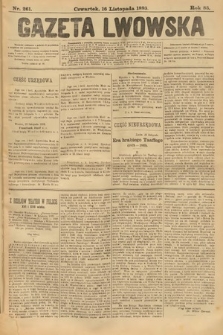 Gazeta Lwowska. 1893, nr 261