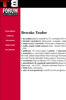 Breczko Teodor