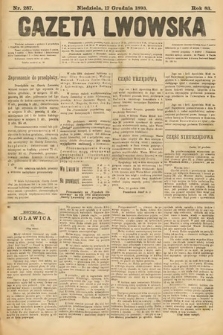 Gazeta Lwowska. 1893, nr 287