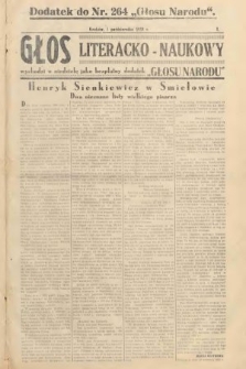 Życie : bezpłatny naukowo-popularny ilustrowany dodatek Głosu Narodu : dodatek do nr 264 „Głosu Narodu”. 1933