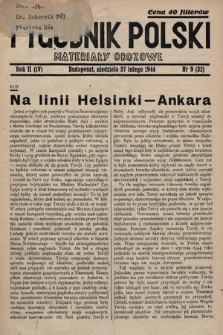 Tygodnik Polski : materiały obozowe. 1944, nr 9