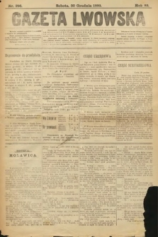 Gazeta Lwowska. 1893, nr 296