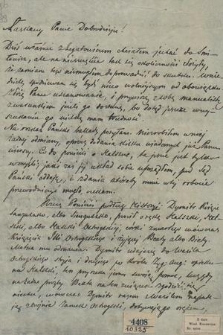 Dwa listy do Władysława Kucewicza od Stanisława Moniuszki (1857 r.) oraz od Macieja Bardskiego (1825 r.)