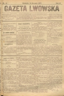 Gazeta Lwowska. 1897, nr 18