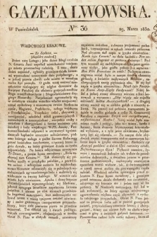 Gazeta Lwowska. 1830, nr 36