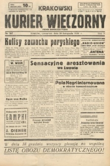 Krakowski Kurier Wieczorny : pismo demokratyczne. 1938, nr 307