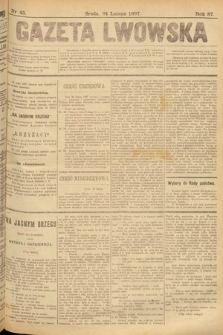 Gazeta Lwowska. 1897, nr 43