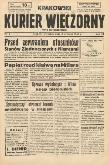 Krakowski Kurier Wieczorny : pismo demokratyczne. 1939, nr 4