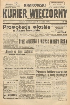 Krakowski Kurier Wieczorny : pismo demokratyczne. 1939, nr 7