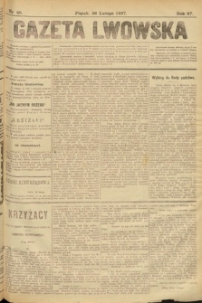 Gazeta Lwowska. 1897, nr 45