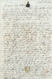 4 Briefe 1776, 1806, o. D.; ein Theil eines Notizbuches ursprünglich „Vocabularius graeco-latinus” dann „Bemerkungen von Sophiens Reise”; Schreiben eines Ungenannten, o.J., mit Charakteristik des J.T. Hermes; Brief 1785.