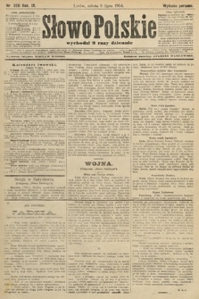 Słowo Polskie (wydanie poranne). 1904, nr 320