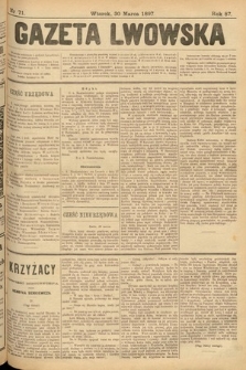 Gazeta Lwowska. 1897, nr 71