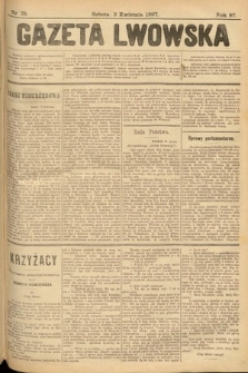 Gazeta Lwowska. 1897, nr 75