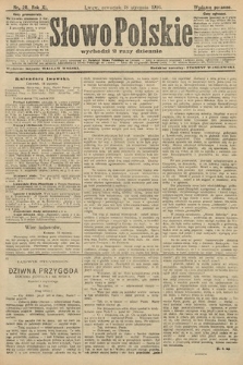 Słowo Polskie (wydanie poranne). 1906, nr 28