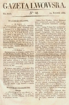 Gazeta Lwowska. 1830, nr 42