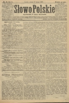 Słowo Polskie (wydanie poranne). 1906, nr 79