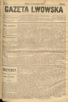 Gazeta Lwowska. 1897, nr 87