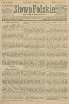 Słowo Polskie (wydanie popołudniowe). 1906, nr 88