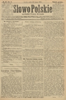 Słowo Polskie (wydanie poranne). 1906, nr 97