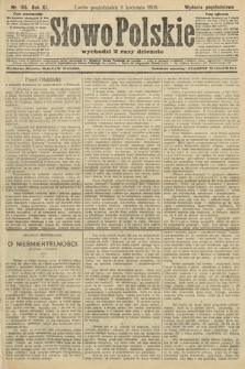 Słowo Polskie (wydanie popołudniowe). 1906, nr 155