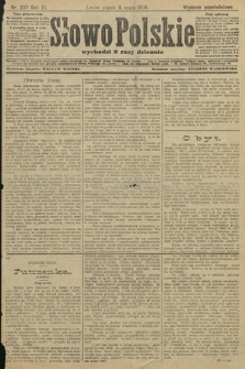 Słowo Polskie (wydanie popołudniowe). 1906, nr 207