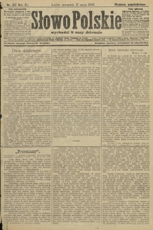 Słowo Polskie (wydanie popołudniowe). 1906, nr 217