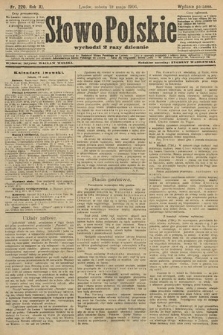 Słowo Polskie (wydanie poranne). 1906, nr 220