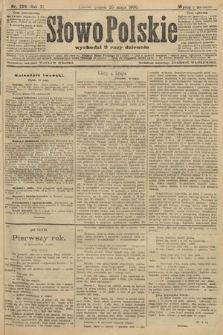 Słowo Polskie (wydanie poranne). 1906, nr 229