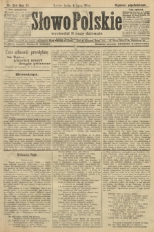 Słowo Polskie (wydanie popołudniowe). 1906, nr 294