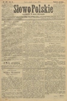 Słowo Polskie (wydanie poranne). 1906, nr 297