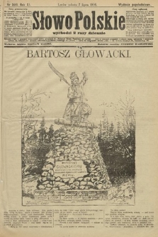 Słowo Polskie (wydanie popołudniowe). 1906, nr 300