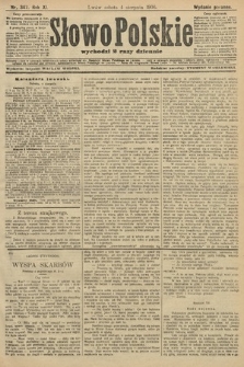 Słowo Polskie (wydanie poranne). 1906, nr 347