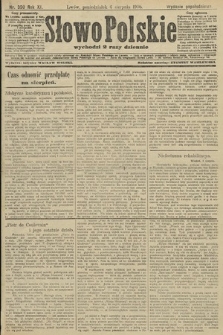 Słowo Polskie (wydanie popołudniowe). 1906, nr 350