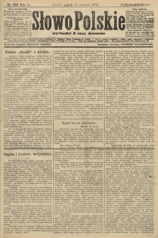 Słowo Polskie (wydanie popołudniowe). 1906, nr 369