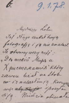 Korespondencja Leona Mańkowskiego z lat 1871-1909. T. 3, r. 1878