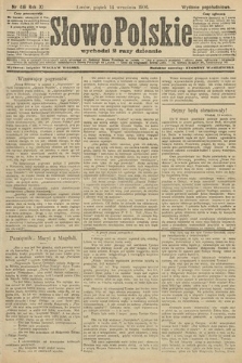 Słowo Polskie (wydanie popołudniowe). 1906, nr 416