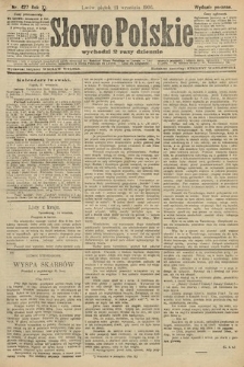 Słowo Polskie (wydanie poranne). 1906, nr 427