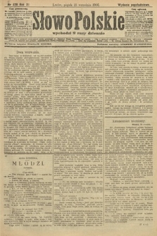 Słowo Polskie (wydanie popołudniowe). 1906, nr 428