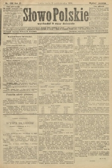 Słowo Polskie (wydanie poranne). 1906, nr 446