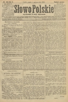 Słowo Polskie (wydanie poranne). 1906, nr 450