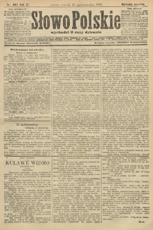 Słowo Polskie (wydanie poranne). 1906, nr 480