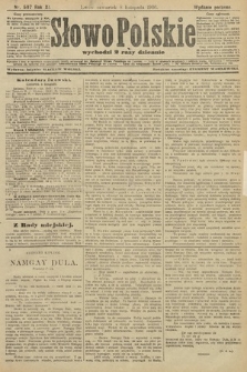 Słowo Polskie (wydanie poranne). 1906, nr 507